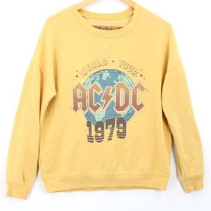 ACDC Womens Sweatshirt 1979 Tour - Size XS